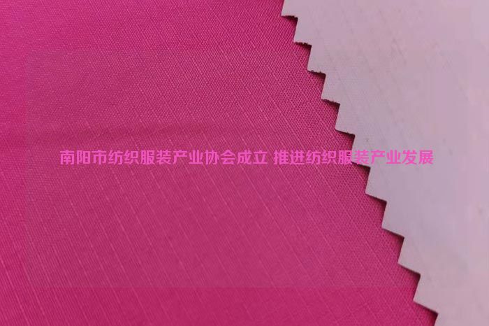  南陽市紡織服裝產業協會成立 推進紡織服裝產業發展