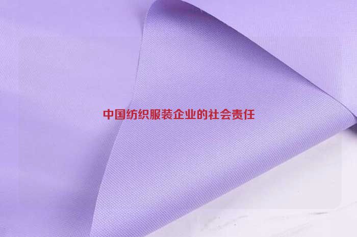 中國紡織服裝企業的社會責任